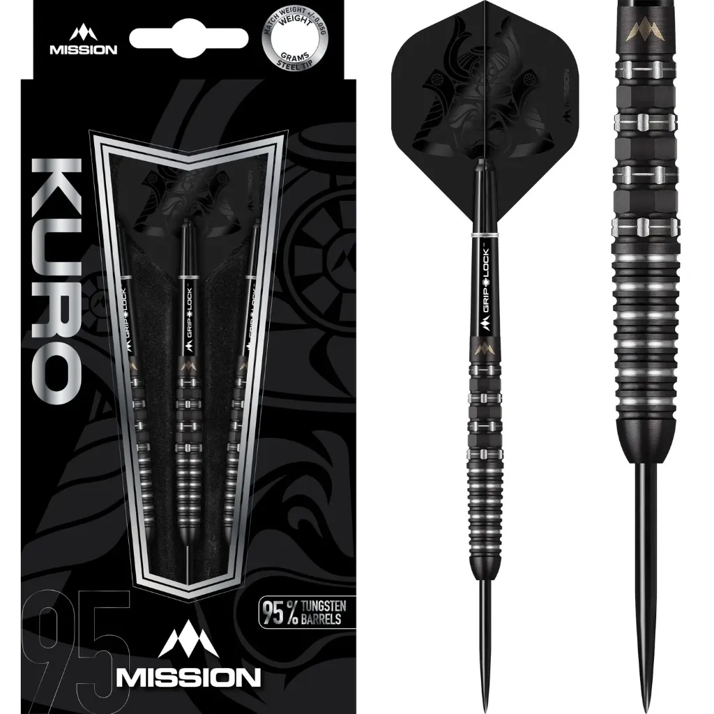 Mission Kuro Black Titanium M3 (22gr)