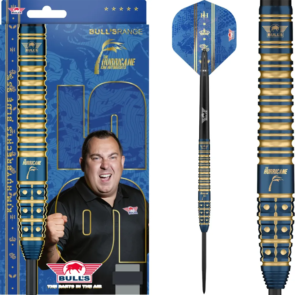 [BU-37322] Bull's Kim 'The Hurricane' Huybrechts Blue 95% (22gr)